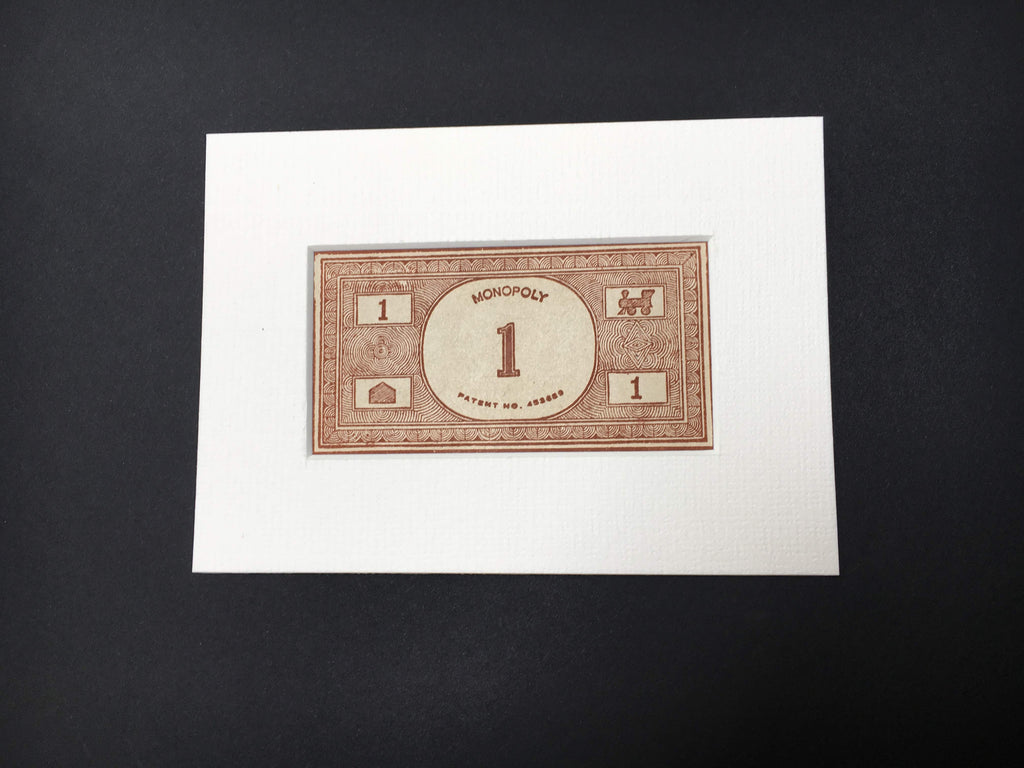 Vintage Monopoly Card - Hand Made £1/$1