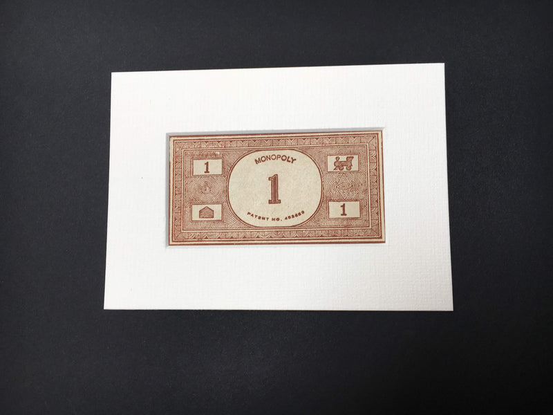 Vintage Monopoly Card - Hand Made £1/$1